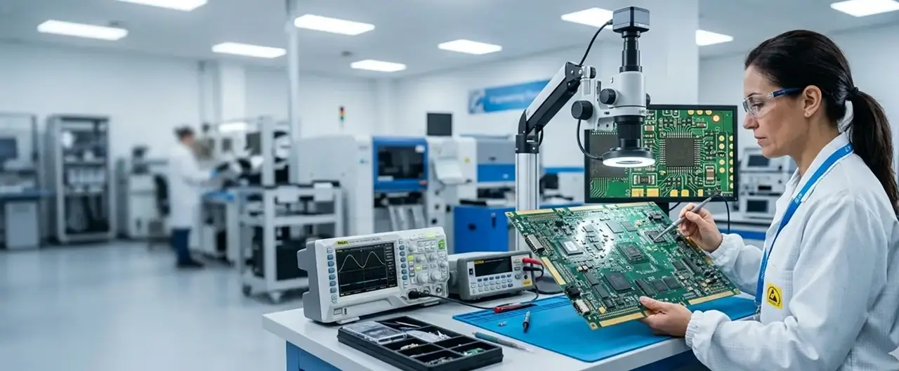 PCB manufacturing facility